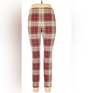 H&M High Rise Plaid Leggings